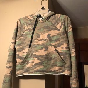 cropped camp sweatshirt